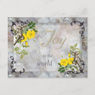Joy till World CC0860 Marble-kollage Helg Vykort