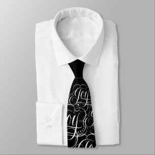 Joy till World Elegant God Jul Lettering Black Slips