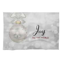Joy till World Elegant Silver jul Boll