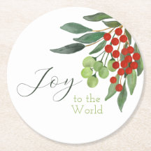 Joy till World Festive Red Holly-berry jul