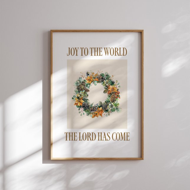 Joy till World God Wense Poster (Skapare uppladdad)