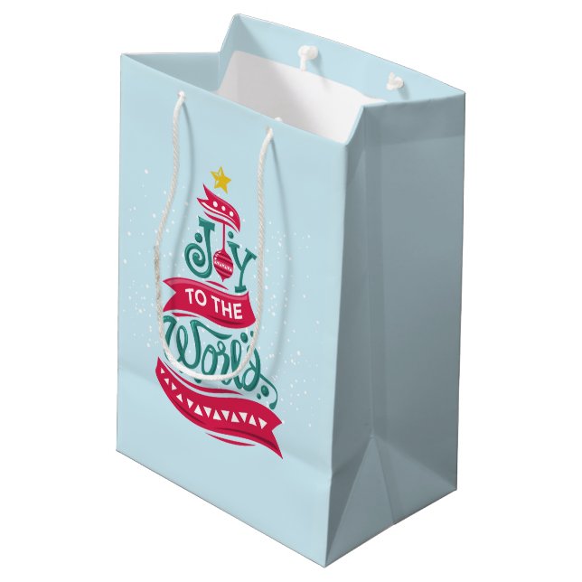 Joy till World Jul Quote Typography (Baksidan Vinklad)