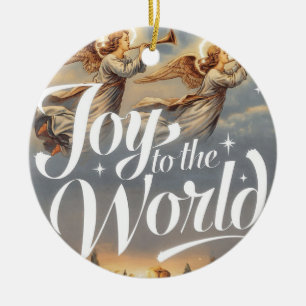 Joy till World juldesign Julgransprydnad Keramik