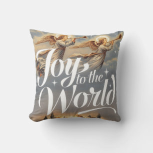 Joy till World juldesign Kudde