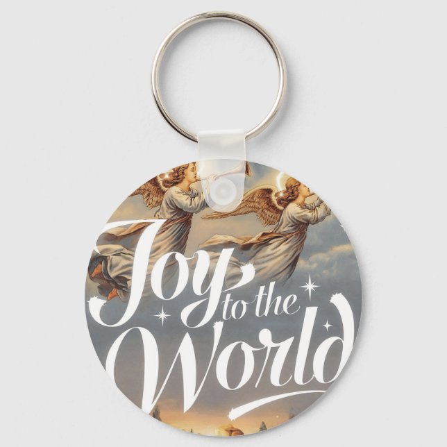 Joy till World juldesign Nyckelring (Framsida)