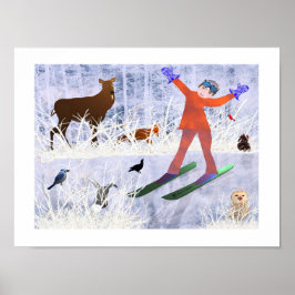 Joy till World LeeMarie-kreativets utformning Post Poster