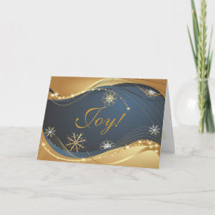 Joy till World Modern julcard Helgkort