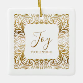 Joy till World Personlig Elegant jul Julgransprydnad Keramik