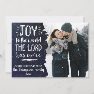 Joy till World Photo jul Card Julkort