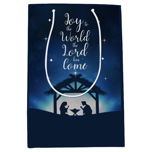 Joy till World Starry Ntivity Scene-julen (Framsidan)