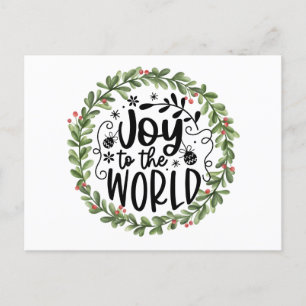 Joy till World Watercolor Wandeans Helg Vykort
