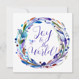 Joy till World Watercolor Wandeans Kort