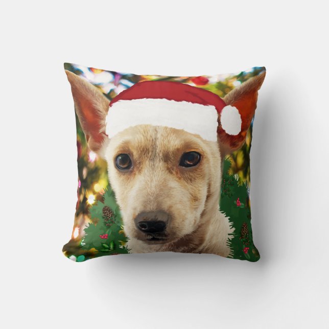 Joy to the Puppy Kudde (Framsida)