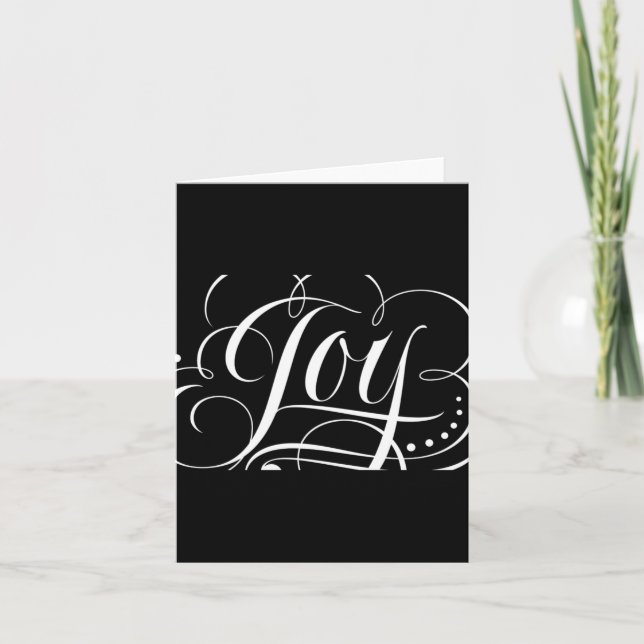 Joy To The World Fancy Swirly Girly Christmas T Sh Kort (Framsida)