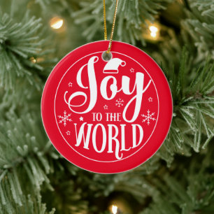 Joy to the World jul Ornament