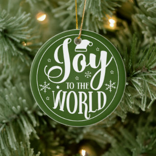 Joy to the World jul Ornament