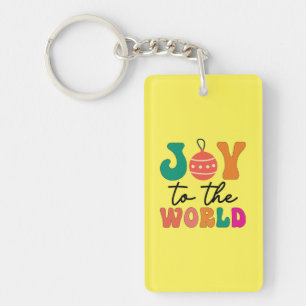 Joy to the World - juldesign-50835 Nyckelring