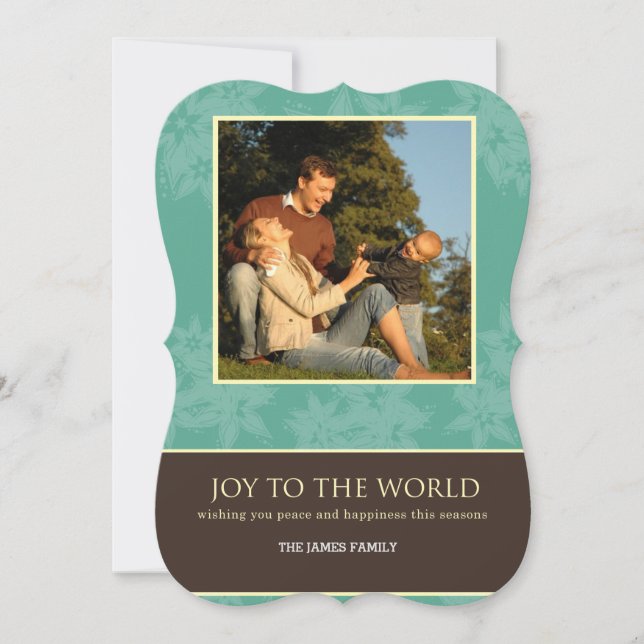 JOY TO THE WORLD JULKORT (Framsida)