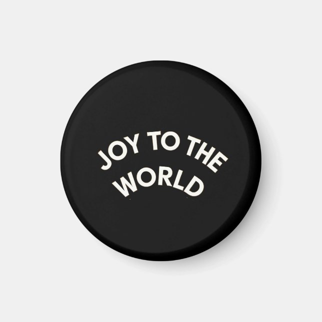 Joy to the World Magnet (Framsidan)