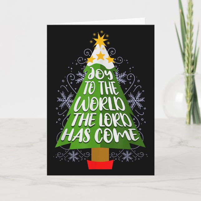 Joy To The World The Lord Has Come Christian Chris Kort (Framsida)