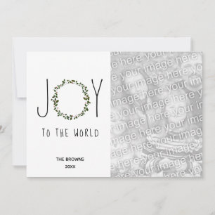 Joy to the World Wandeans Photo jul Julkort