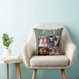 Joy to World 4 Photo Personlig Dekorativ kudde