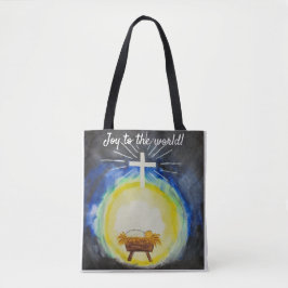 Joy to World Bag Tygkasse