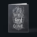 Joy to World Chalkboard Calligraphy Religion Helgkort<br><div class="desc">Varje gång jag sjungor i jul sång, är ... "Joy to the World.."-delen alltid så mycket roligtar. Det kommer ut i fullt styrka och med... Joy. Det var inspirationen till denna fantastiska biet i kalligrafisk grafik genom att professionell skrev konstnären Ivan Angelic. Så modernt, så modernt och ja, inspirerande. Se...</div>