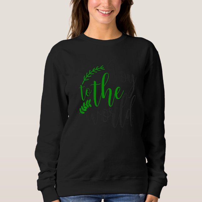 Joy to World Christian T Shirt (Framsida)
