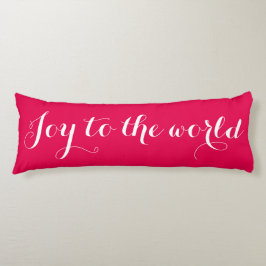 JOY TO WORLD God jul Body Pillow Kroppskudde
