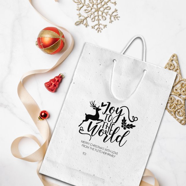 Joy to World, God jul Family Large Stämpel (Skapare uppladdad)