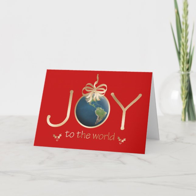 Joy to World Helgkort (Framsida)