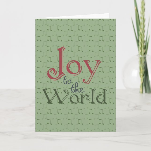 Joy to World Helgkort (Framsida)