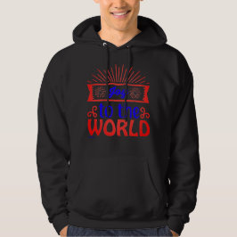 JOY TO WORLD inspirational and motivational Hoodie