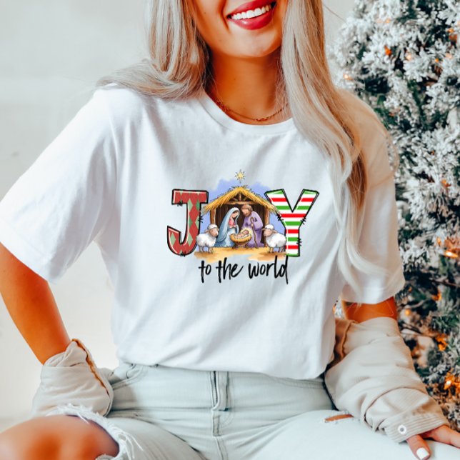 Joy to World jul T-Shirt (Skapare uppladdad)