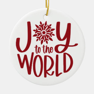 Joy to World Julgransprydnad Keramik