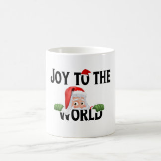 Joy to World Julkonst Print - mugg