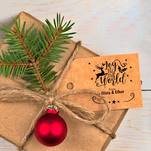 Joy to World, julparets Märkre Stämpel (Skapare uppladdad)