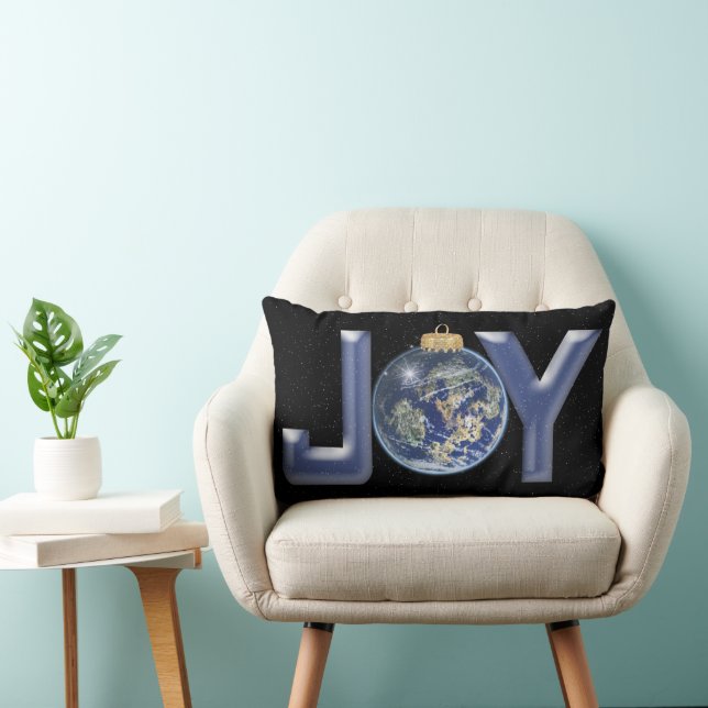 Joy to World Ornament Lumbarkudde (Stol)