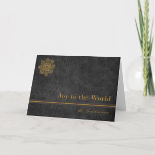 Joy to World the Lord Has Kom Helgkort