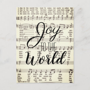 Joy to World Vykort