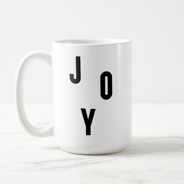 Joy typography kaffemugg (Vänster)