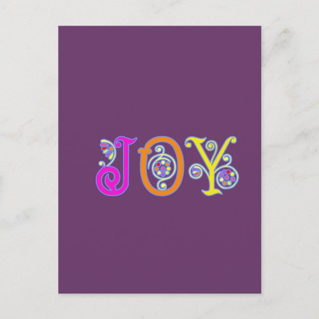 JOY! VYKORT (Framsida)