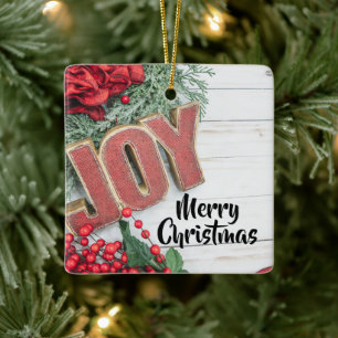 Joy & WAN Helgdag Collection Julgransprydnad Keramik