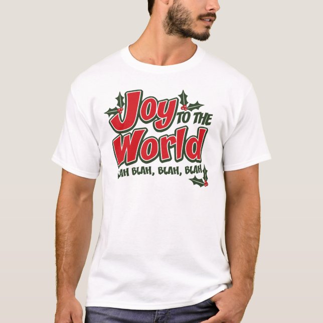 Joy World Blah unisex t-shirt (lätt) (Framsida)