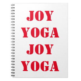 Joy Yoga Joy Anteckningsbok