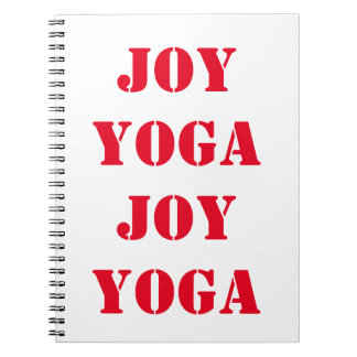 Joy Yoga Joy Anteckningsbok