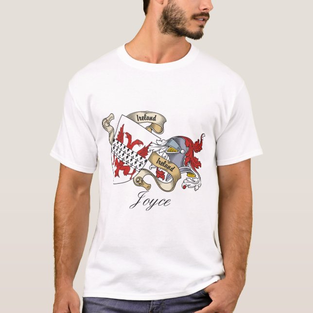 Joyce familjvapensköld tee shirt (Framsida)