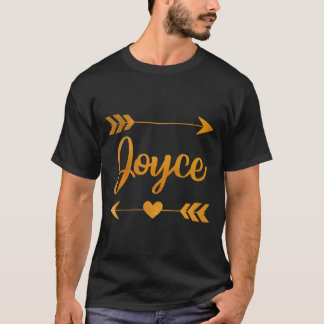 Joyce Personlig Namn Funny Birthday Anpassningsbar T Shirt