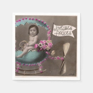 Joyeuse Paques Pappersservett